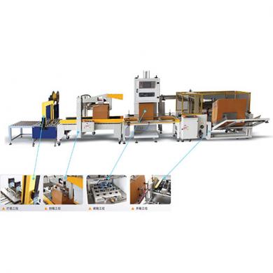  Automatic Outter packaging line for products(customized)