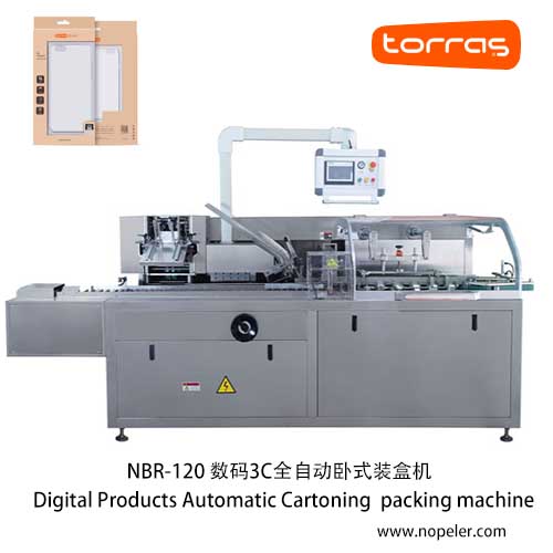 Consumer Electronics products automatic cartoning box packing machine video