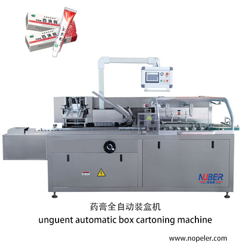 unguent automatic cartoning machine